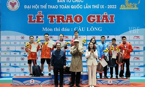 Môn Cầu lông: Hà Nội khẳng định thế mạnh