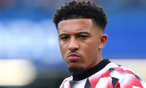 Huấn luyện viên Ten Hag ngán ngẩm với tình trạng của Jadon Sancho