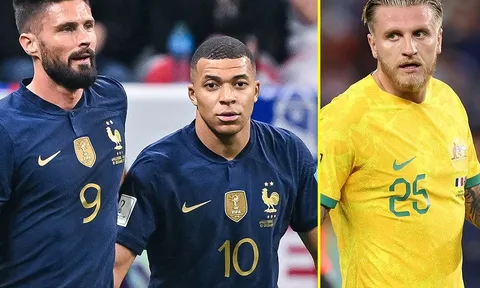 Mbappe và Giroud bị tuyển thủ Australia tố nuốt lời, giả câm giả điếc