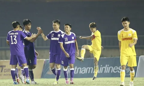 Giải Bóng đá U21 Quốc gia Thanh Niên 2022 - Bảng B > Hà Nội 1-2 Becamex Bình Dương: Lội ngược dòng giành ngôi đầu bảng