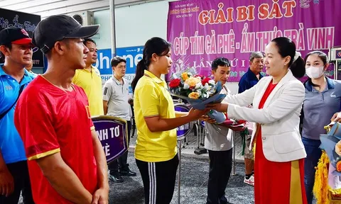 Giải Bi sắt thành phố Trà Vinh mở rộng tranh Cúp Dương Thành lần thứ V năm 2022