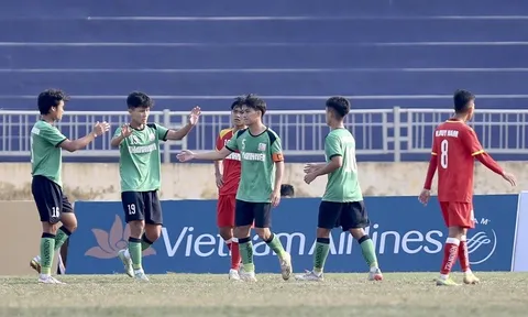 Giải Bóng đá U21 Quốc gia Thanh Niên 2022 - Bảng B > Học Viện Nutifood 3-1 Khánh Hòa: Nín thở chờ U21 Hồng Lĩnh Hà Tĩnh