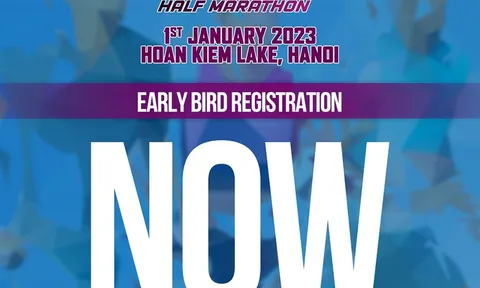 Huy chương của giải Bán Marathon Quốc tế Việt Nam 2023 đã được hoàn thành