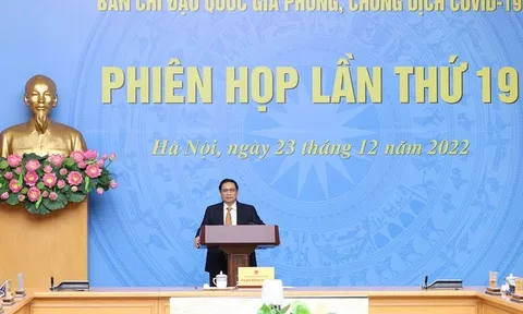 Thủ tướng chủ trì phiên họp Ban Chỉ đạo quốc gia phòng chống dịch COVID-19