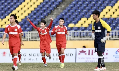 Tứ kết giải Bóng đá U21 Quốc gia Thanh Niên 2022 > Đà Nẵng 0-1 Viettel: Siêu phẩm để đời của Tuấn Tài