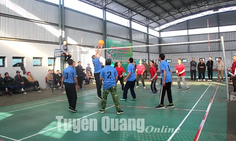 Giải Bóng chuyền hơi huyện Yên Sơn năm 2022