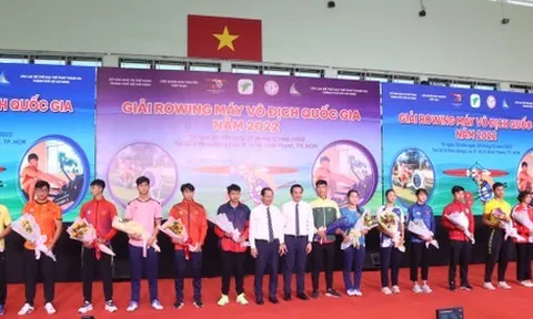 Hơn 100 vận động viên dự giải Rowing máy vô địch quốc gia 2022