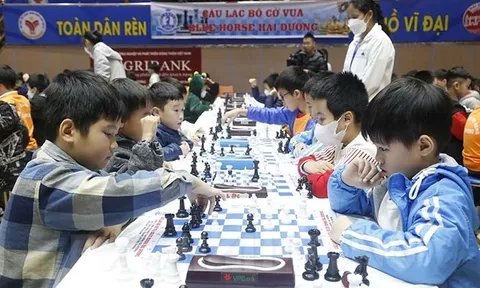 Giải cờ Vua Hải Dương mở rộng tranh Cúp ngói màu Katoco lần thứ I
