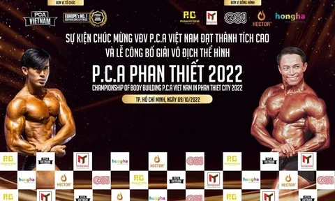 Trần Huy Linh trở thành Đại sứ của Liên đoàn Thể hình PCA Việt Nam