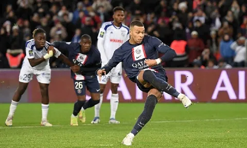 Kylian Mbappe ghi bàn quyết định giúp Paris Saint-Germain giành trọn 3 điểm