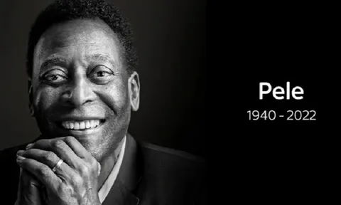 “Vua bóng đá” Pele qua đời ở tuổi 82