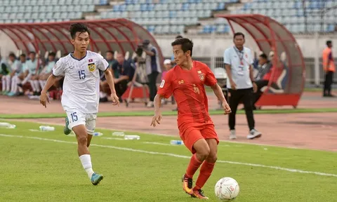 Bảng B, AFF Cup 2022 > Myanmar 2-2 Lào: Đội khách ngẩng cao đầu rời giải