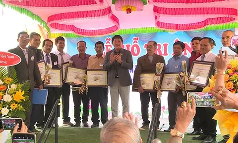 Huyện Tuy Phước tổ chức Lễ tri ân các cố võ sư, đại võ sư