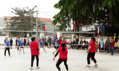 Giải bóng chuyền hơi các câu lạc bộ huyện Hoa Lư chào năm mới 2023