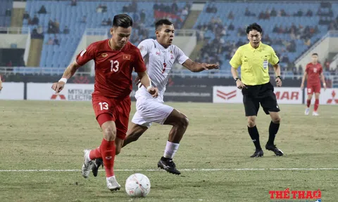 Ảnh khoảnh khắc trận đấu Việt Nam - Myanmar: Đẳng cấp vượt trội