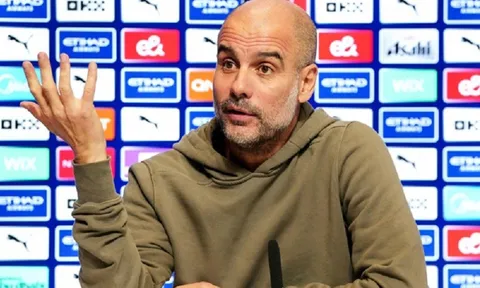 Huấn luyện viên Pep Guardiola lo Arsenal phá vỡ kỷ lục 100 điểm tại Premier League của Man City