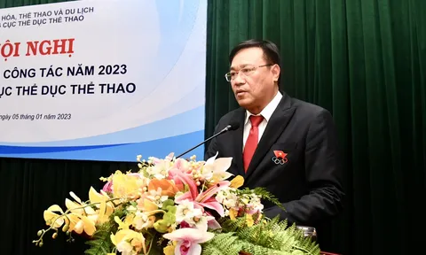 Hội nghị triển khai công tác năm 2023 của Tổng cục Thể dục thể thao