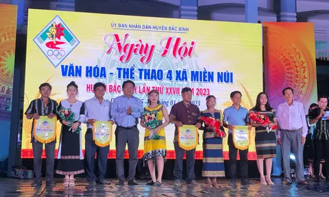 Bắc Bình khai mạc Ngày hội văn hoá - thể thao 4 xã miền núi