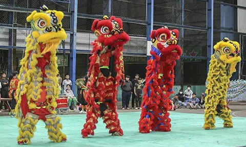 Hội thi múa lân - sư - rồng thành phố Nha Trang