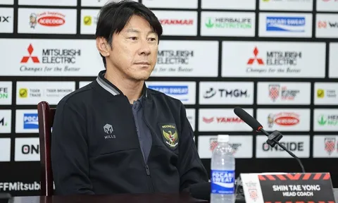 Huấn luyện viên Shin Tae-yong tự tin Indonesia đánh bại Việt Nam