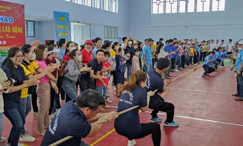 Giải Thể thao công nhân, viên chức, lao động huyện Hàm Thuận Nam năm 2023