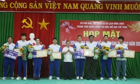 Thể thao thành tích cao Vĩnh Long vượt nhiều chỉ tiêu đề ra