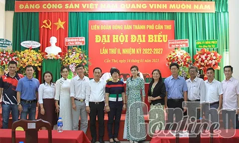 Đại hội Liên đoàn Bóng bàn thành phố Cần Thơ 