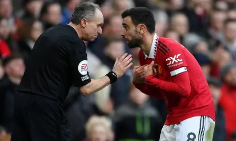 Bruno Fernandes lên tiếng về bàn thắng gây tranh cãi vào lưới Man City