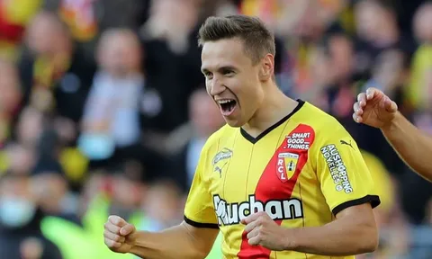 Frankowski ghi bàn duy nhất giúp Lens "phả hơi nóng" vào gáy Paris Saint-Germain