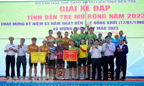Giải Xe đạp tỉnh Bến Tre mở rộng năm 2023