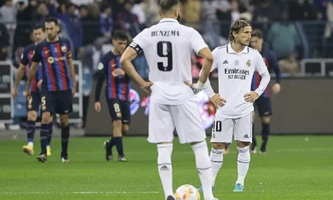Huấn luyện viên Carlo Ancelotti thừa nhận Barcelona xứng đáng giành Siêu cúp Tây Ban Nha