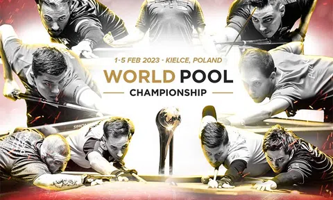 Việt Nam lần đầu có 4 suất tham dự World Pool Championship