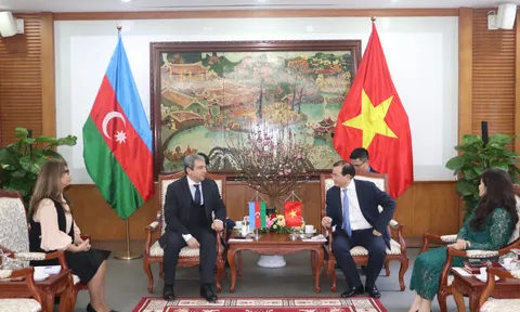 Việt Nam - Azerbaijan: Tăng cường hợp tác văn hóa, thể thao và du lịch