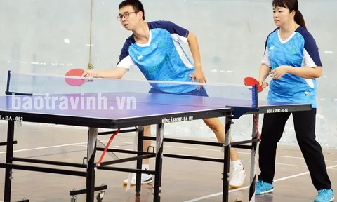 Trà Vinh tổng kết, trao giải Giải bóng bàn mừng Đảng, mừng Xuân