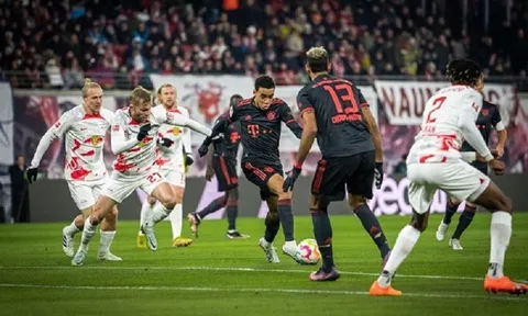 RB Leipzig giành 1 điểm trong trận tiếp đón Bayern Munich