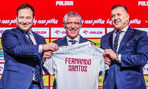 Huấn luyện viên Fernando Santos ngồi “ghế nóng” đội tuyển Ba Lan