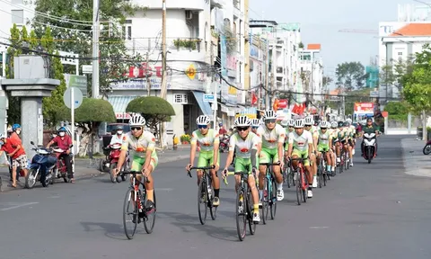 Xe đạp An Giang xuất quân đầu năm Quý Mão 2023