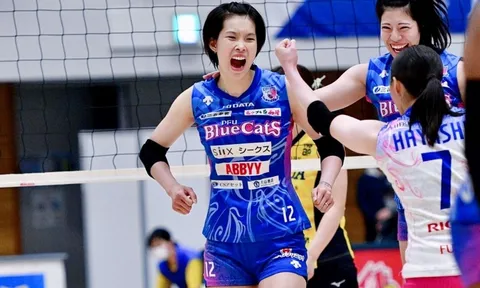 Thanh Thúy tỏa sáng, PFU BlueCats mang về chiến thắng thứ 8 tại giải Bóng chuyền nữ Nhật Bản V.League 2022-2023