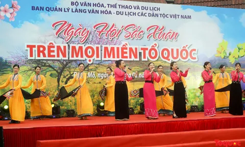 Hội tụ "Sắc Xuân trên mọi miền Tổ quốc" ở Làng Văn hóa, Du lịch các dân tộc Việt Nam