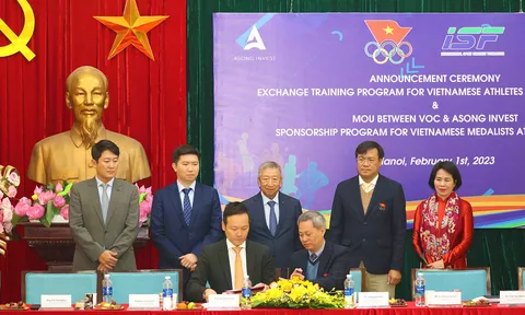 Thỏa thuận hợp tác giữa Ủy ban Olympic Việt Nam và Quỹ Chiến lược thể thao quốc tế