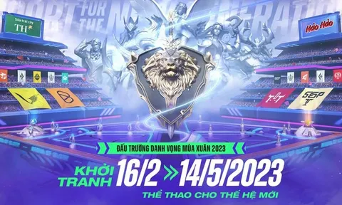 Đấu Trường Danh Vọng mùa Xuân 2023 có số tiền thưởng lên tới 6 tỷ đồng