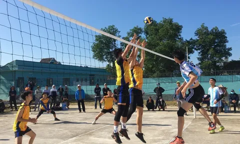 Huyện Phú Ninh sôi nổi hoạt động thể thao đầu Xuân