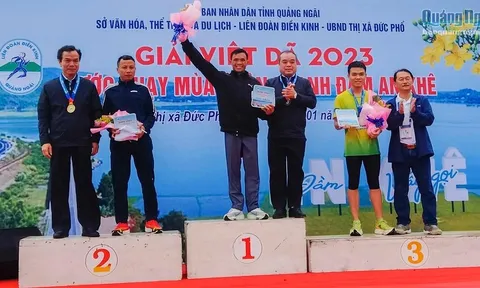 Giải chạy Việt dã "Bước chạy mùa Xuân quanh đầm An Khê"
