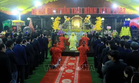 Khai mạc Lễ hội Đền Trần Thái Bình năm 2023