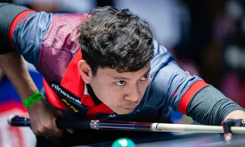 Sau 2 chiến thắng lịch sử, Quốc Hoàng dừng bước ở tứ kết giải vô địch pool 9 bi thế giới