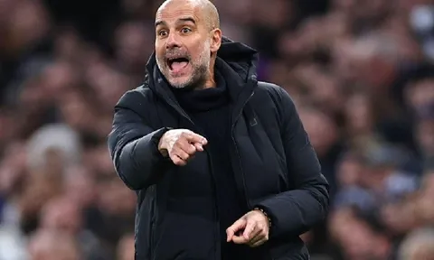 Man City thua trận, huấn luyện viên Pep Guardiola không tiếc lời chúc mừng Harry Kane