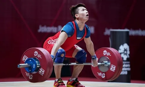 Lực sĩ Trịnh Văn Vinh hết án 4 năm cấm thi đấu vì doping