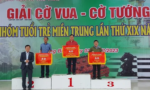 Giải cờ Vua, cờ Tướng các nhóm tuổi trẻ miền Trung năm 2023: Đà Nẵng nhất toàn đoàn