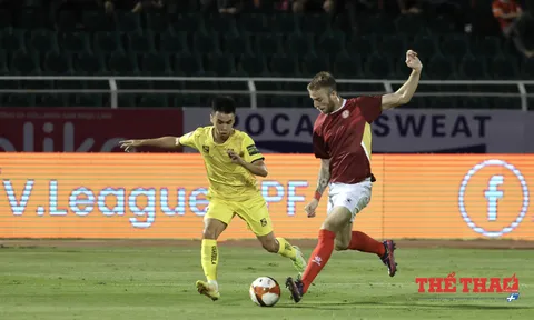 Vòng 2 V.League 2023 > TP.HCM 0-1 Hải Phòng: Đội chủ sân Thống Nhất thua trắng cả 2 trận