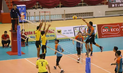 Chuẩn bị khởi tranh giải Bóng chuyền Cúp Hoa Lư - Bình Điền 2023